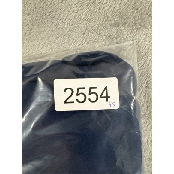 Nike Golf Polo Mens XXL Local Golf Club Embroidered Patch Geometric Dri Fit Blue - Picture 14 of 14